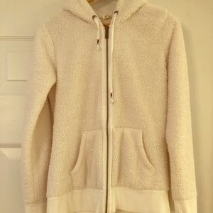 Roxy Fuzzy Zip up Hoodie